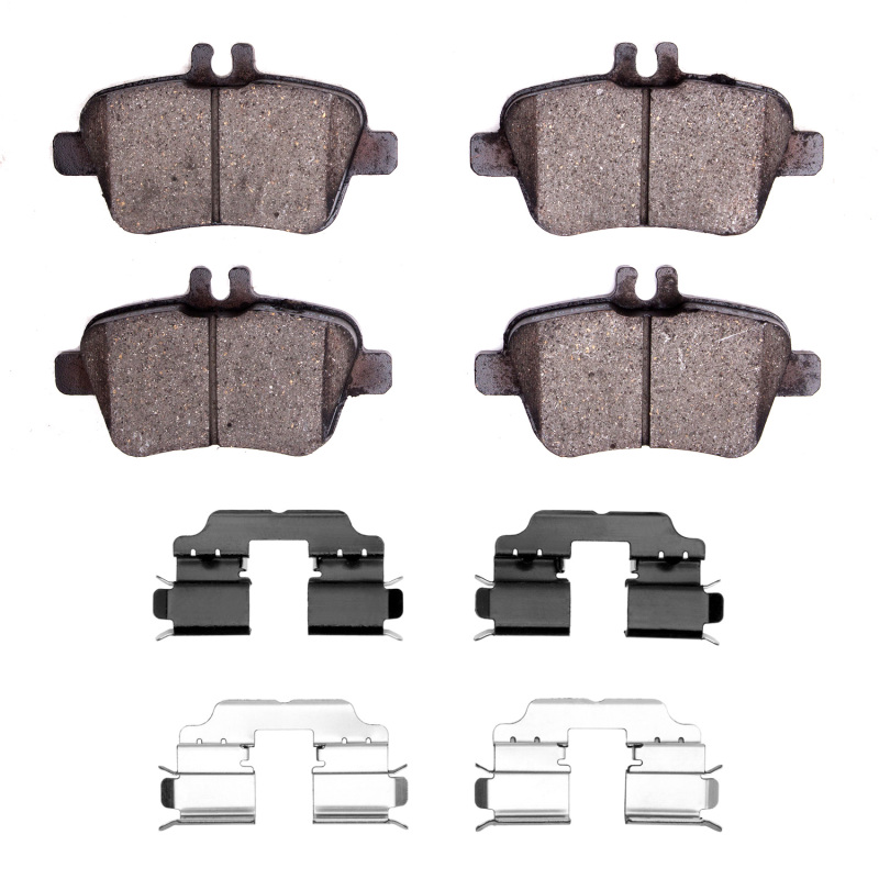 Mercedes-Benz B Electric Drive Brake Pads - Rear - R1 Concepts - Semi Met Pads - `14-`19 Mercedes-Benz B Electric Drive Brake Pads - Rear - R1 Concepts - Semi Met Pads - `14-`19